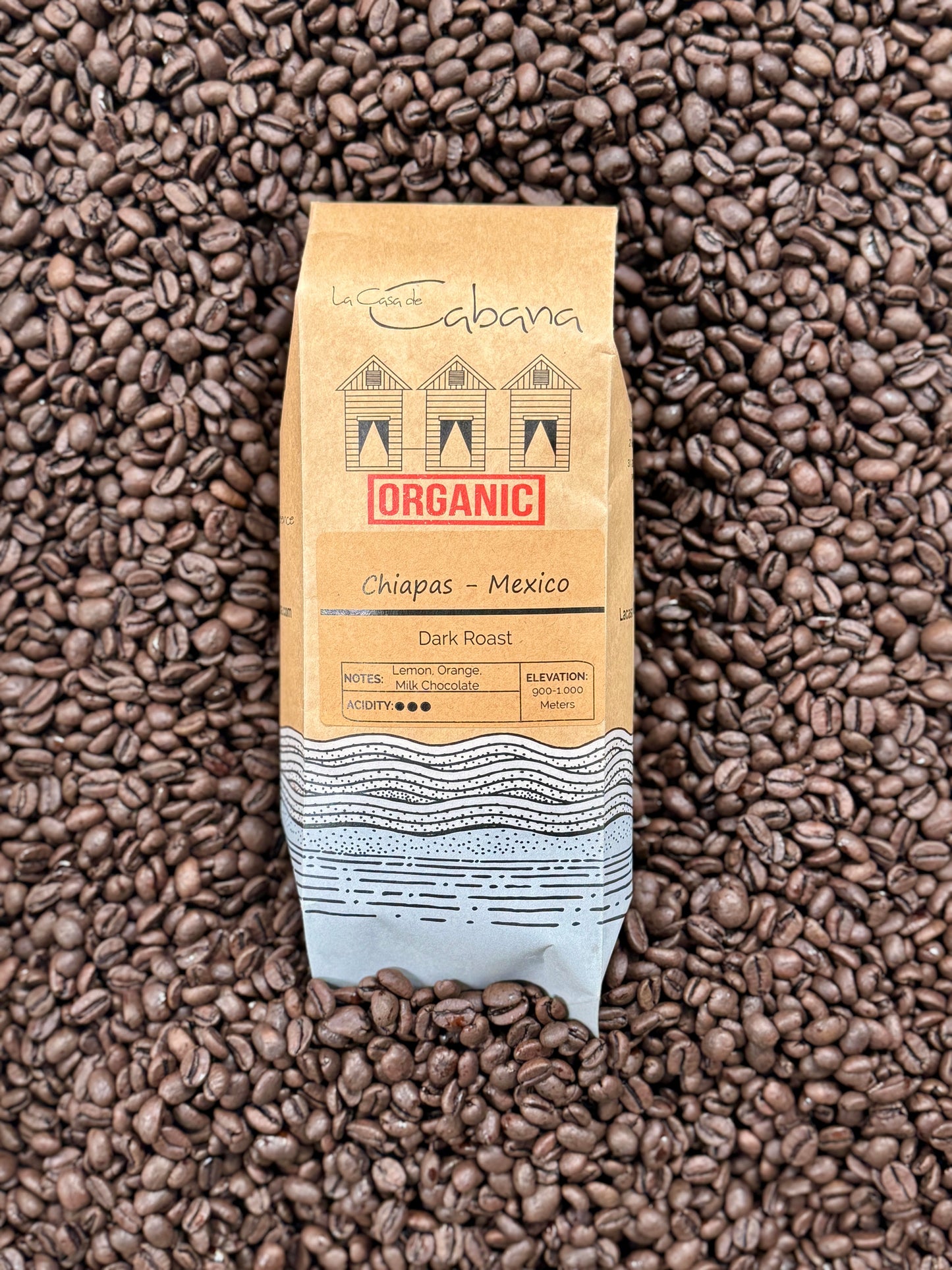 12oz - Chiapas - Mexico - Dark Roast - Organic