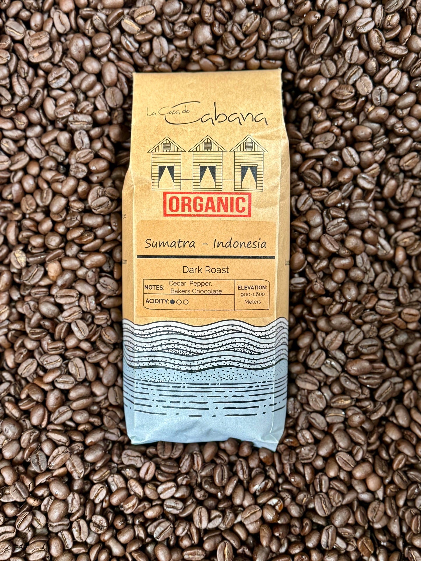 12oz - Sumatra - Indonesia - Dark Roast - Organic